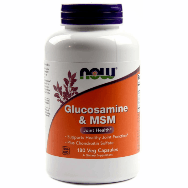 NOW Foods GLUCOS & M.S.M 750/250mg 180 VCAPS