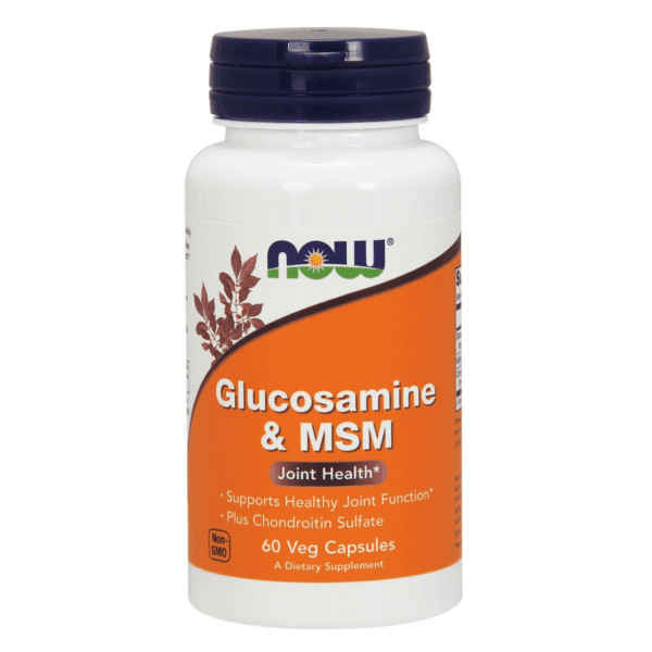 NOW Foods GLUCOS & M.S.M 750/250MG 60 VCAPS