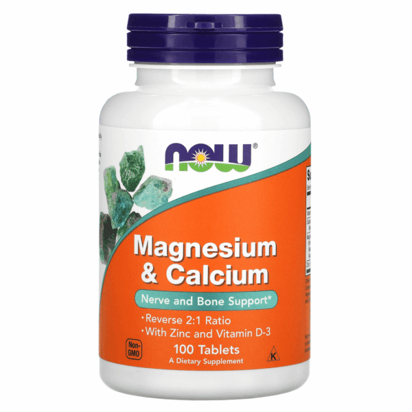NOW Foods MAG & CALCIUM 2:1 RATIO 250 TABS