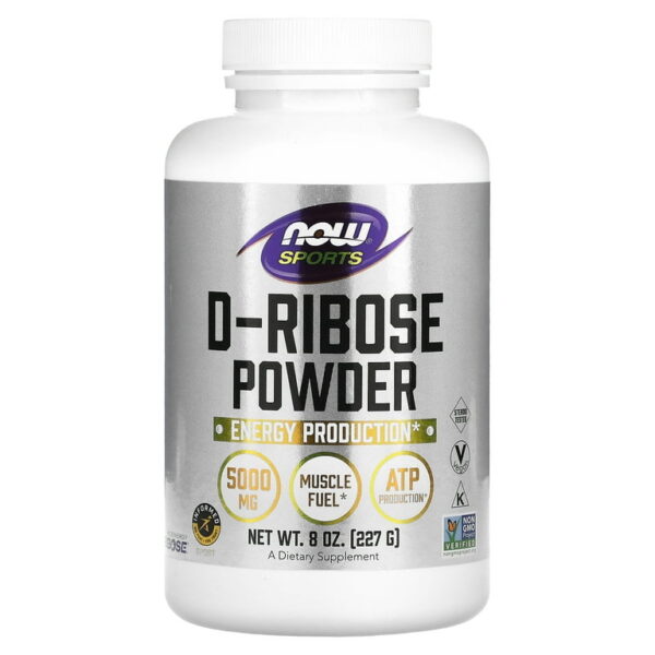 NOW Foods RIBOSE PURE POWDER 8 OZ