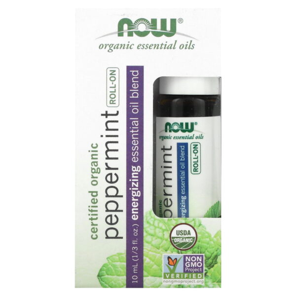 NOW Foods ORGANIC LAVENDER EO ROLL-ON 10 ML