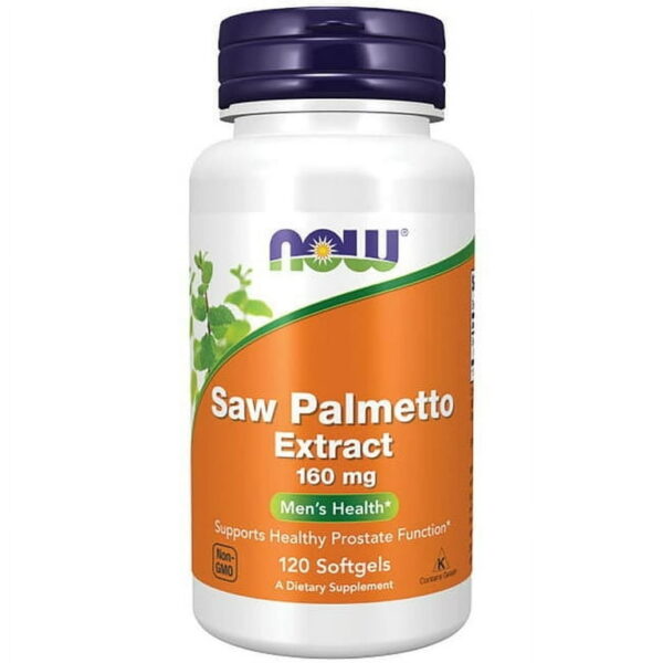 NOW Foods SAW PALMETTO 160mg 120 SGELS