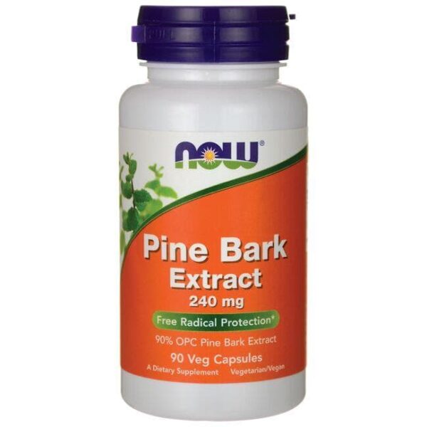 NOW Foods PINE BARK EXTRACT 240MG 90 VCAPS