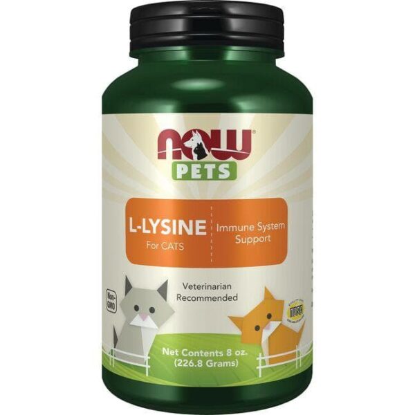 NOW Foods NOW PETS L-LYSINE POWDER 8 OZ