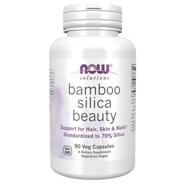 NOW Foods BAMBOO SILICA BEAUTY 90 VCAPS