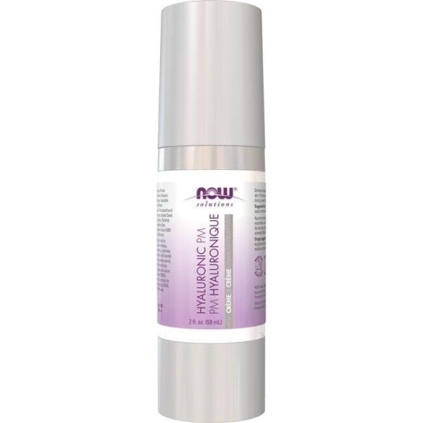 NOW Foods HYALURONIC ACID CREAM PM 2 OZ
