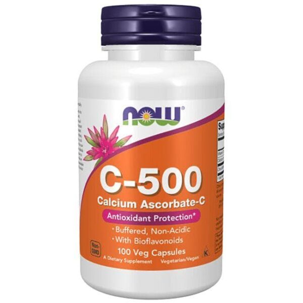 NOW Foods C-500 ASCORBATE 100 VCAPS