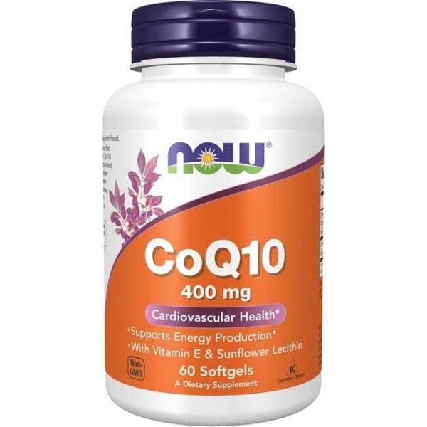 NOW Foods CoQ10 400mg 30 SGELS