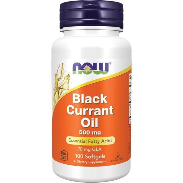 NOW Foods BLACK CURRANT OIL 500mg 100 SGELS