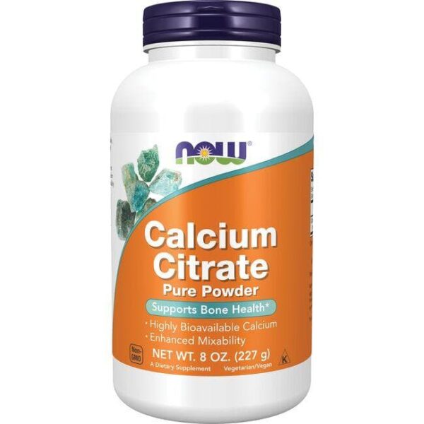 NOW Foods CALCIUM CITRATE POWDER 8 OZ