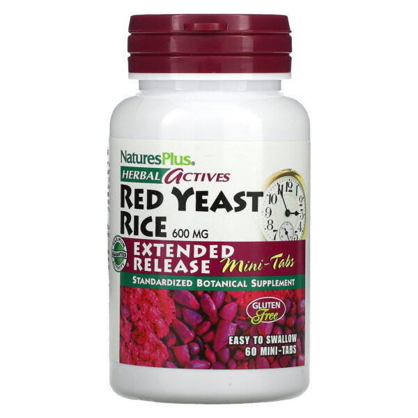 Natures Plus RED YEAST RICE 1200 MG VCAP 60