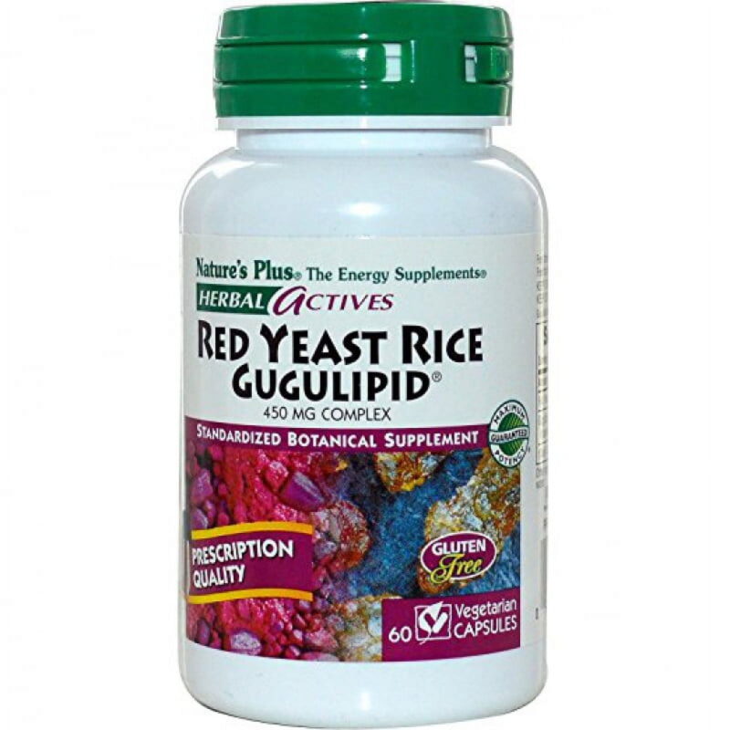 Natures Plus RED YEAST RICE + GUGULIPID VCAP 60