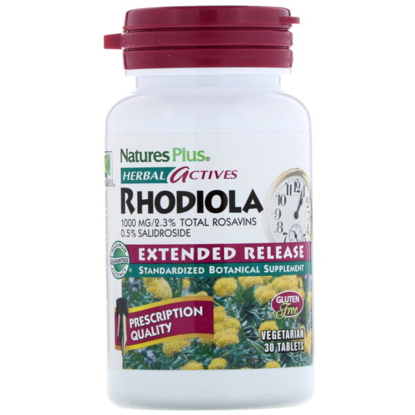 Natures Plus RHODIOLA E/R 1,000 MG TAB 30