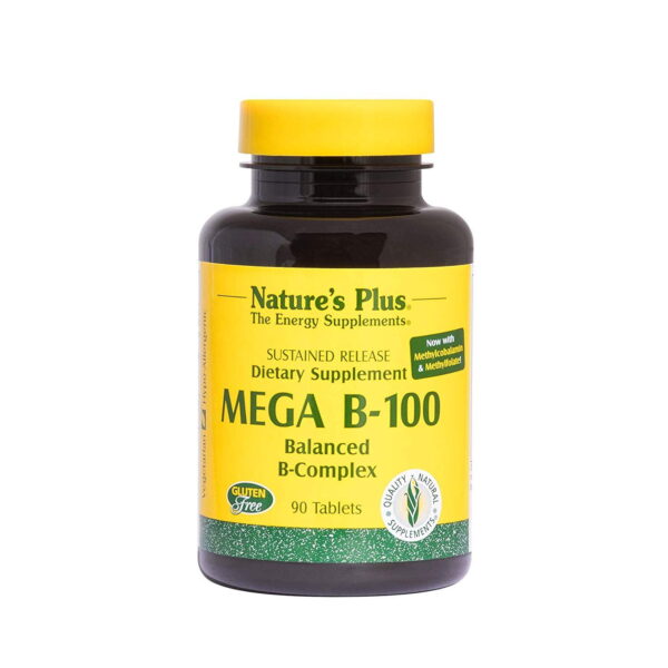 Natures Plus MEGA B-100 COMPLEX S/R TAB 90