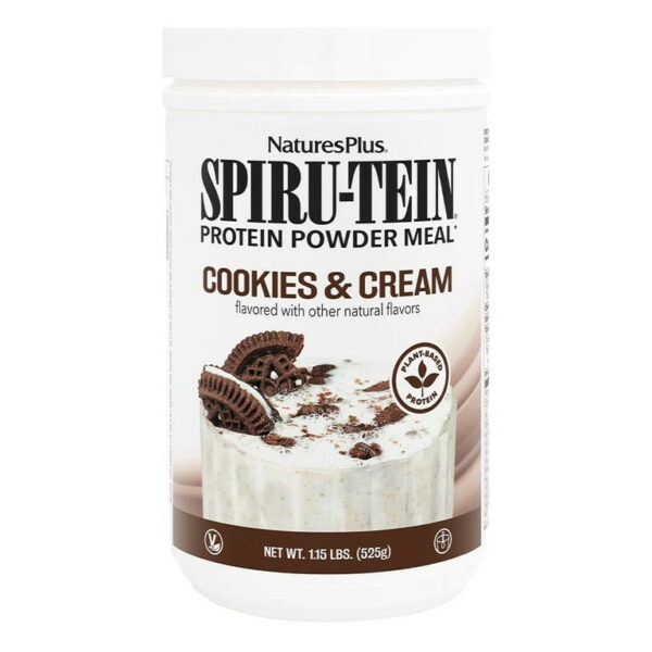 Natures Plus SPIRUTEIN COOKIES & CREAM 1.15 LB