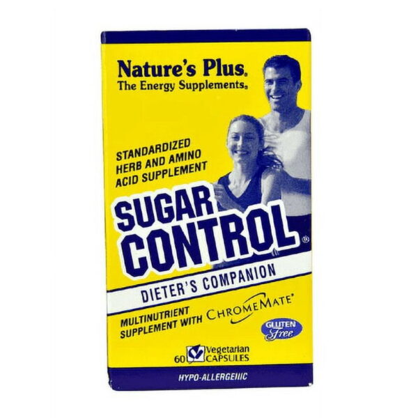 Natures Plus SUGAR CONTROL VCAP 60