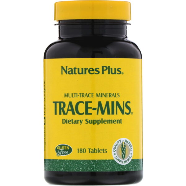 Natures Plus TRACE-MINS TAB 180