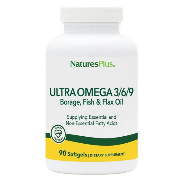 Natures Plus ULTRA OMEGA 3/6/9 1,200 MG S/G 60