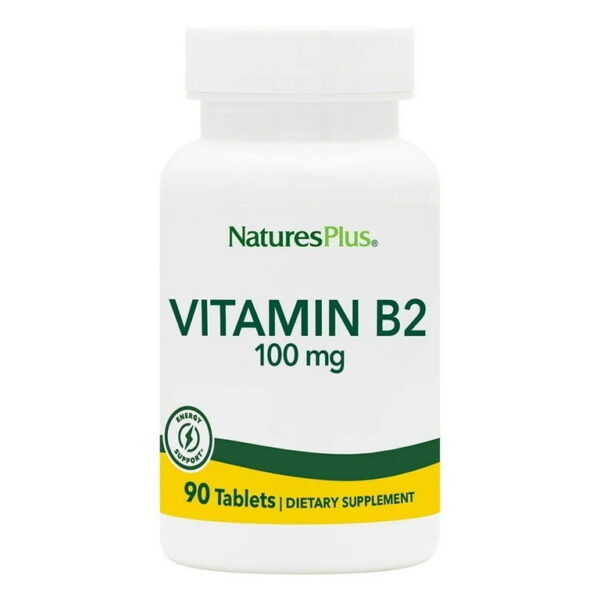 Natures Plus VITAMIN B-2 100 MG TAB 90
