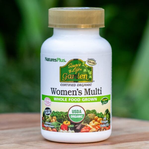 Natures Plus SOL GARDEN ORGANIC WOMENS MULTI TAB 90