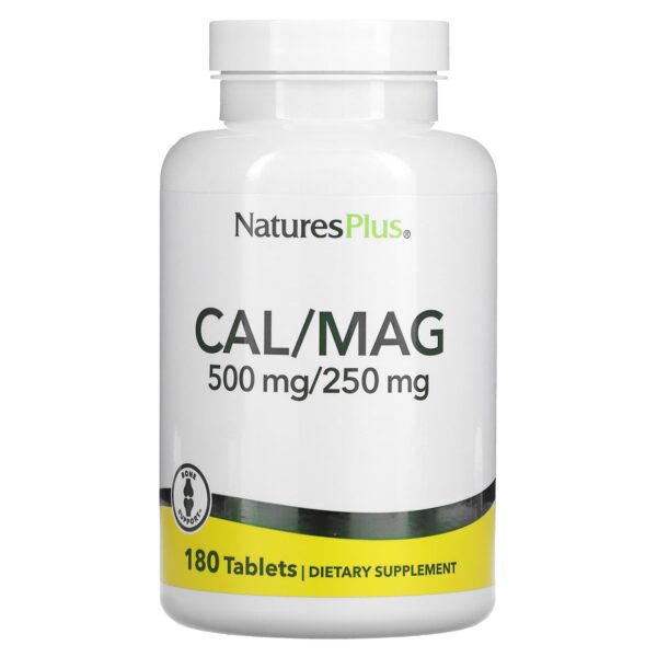 Natures Plus CAL/MAG 500 MG/250 MG TAB 180
