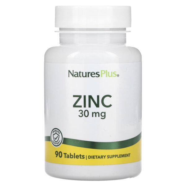 Natures Plus ZINC 30 MG TAB 90