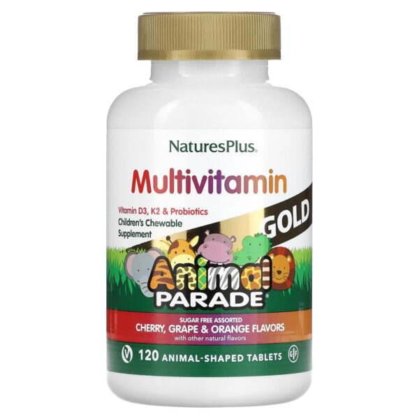 Natures Plus AP GOLD ASSORTED CHEWABLE 120