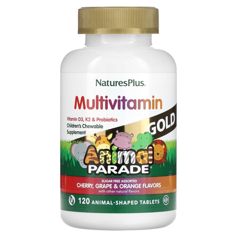 Natures Plus AP GOLD ASSORTED CHEWABLE 120