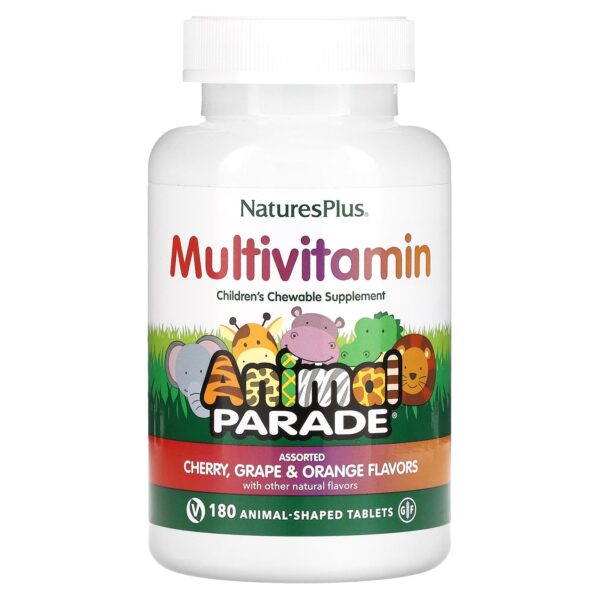 Natures Plus AP ASSORTED CHEWABLE 180