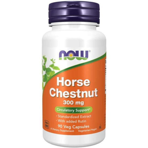 NOW Foods HORSE CHESTNUT EXT 300mg 90 VCAPS