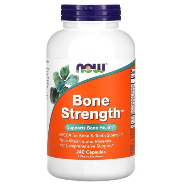 NOW Foods BONE STRENGTH CAPS 240 CAPS
