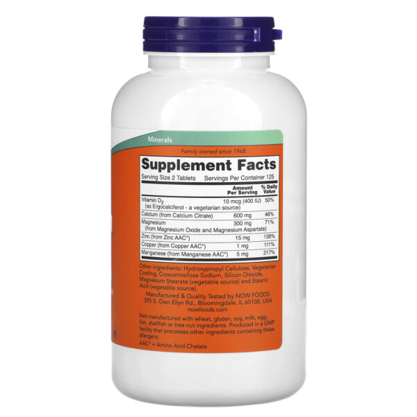 NOW Foods CALCIUM CITRATE W/MIN 100 TABS