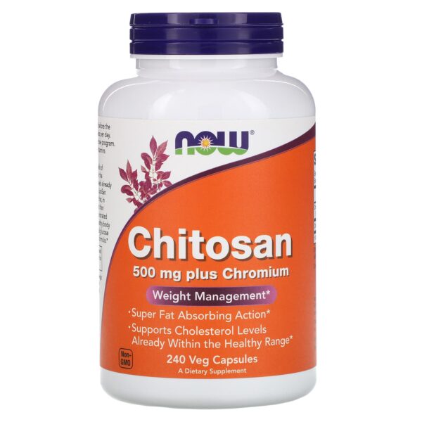 NOW Foods CHITOSAN PLUS 500mg 120 VCAPS