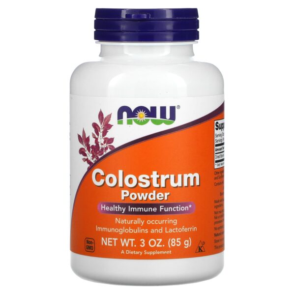 NOW Foods COLOSTRUM POWDER PURE 3 OZ