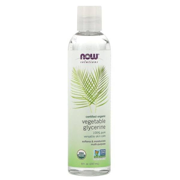 NOW Foods ORGANIC VEGETABLE GLYCERIN 8 OZ