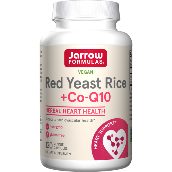 Jarrow Formulas Red Yeast Rice + CoQ10 120 VCAPS