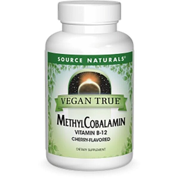 Source Naturals Vegan True® Methylcobalamin 1 mg Cherry