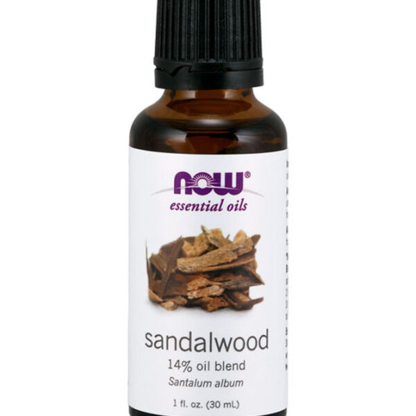 NOW Foods SANDALWOOD OIL 14% BLEND 1 OZ