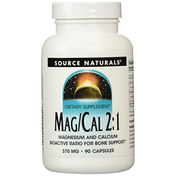 Source Naturals Mag/Cal 2:1 370 mg