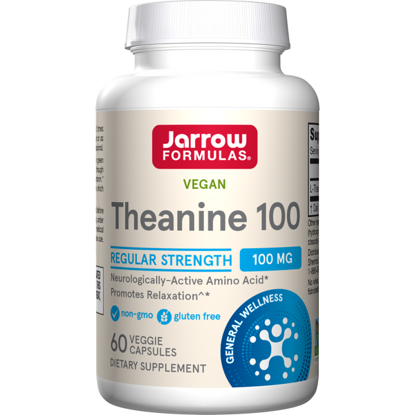 Jarrow Formulas Theanine 100mg 60 VCAPS