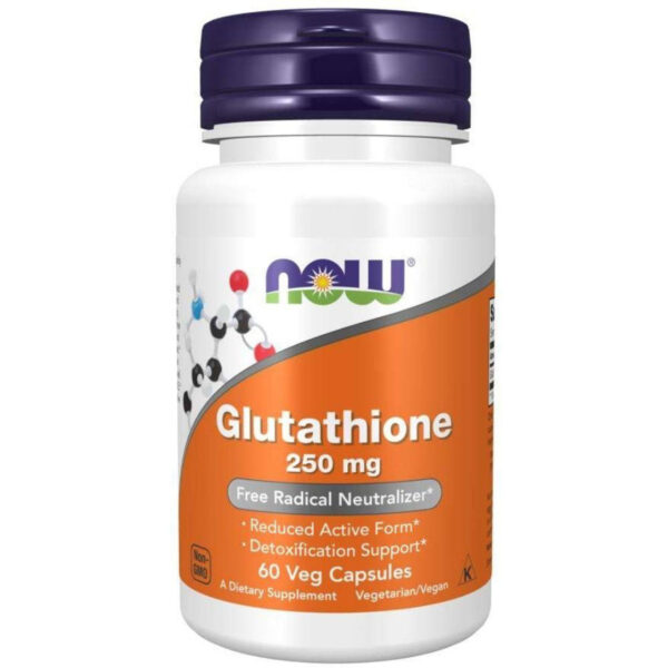NOW Foods GLUTATHIONE 250mg 60 VCAPS