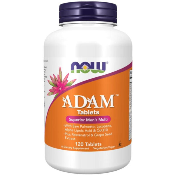 NOW Foods ADAM(TM) MALE MULTI 120 TABS