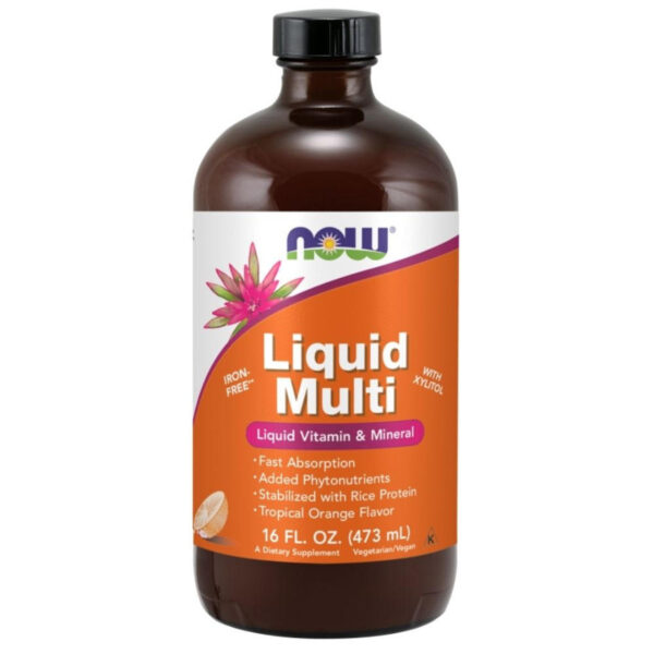 NOW Foods LIQUID MULTI - ORANGE 16 OZ