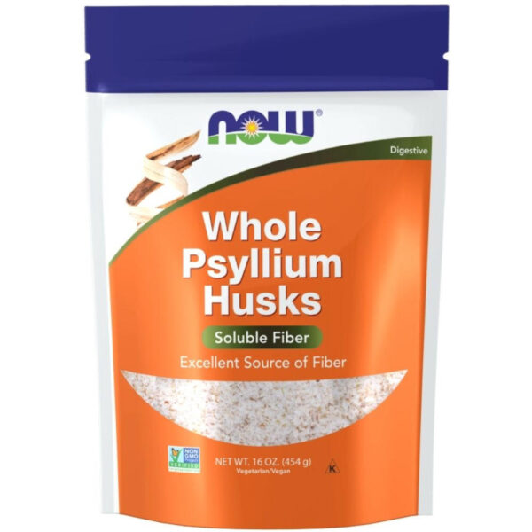 NOW Foods PSYLLIUM HUSK WHOLE 1 LB