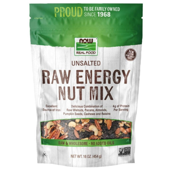 NOW Foods RAW ENERGY NUT MIX 1 LB