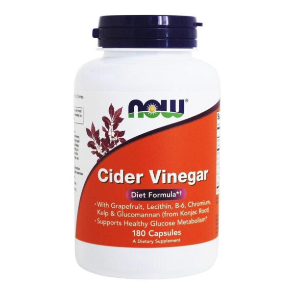 NOW Foods CIDER VINEGAR DIET 180 VCAPS