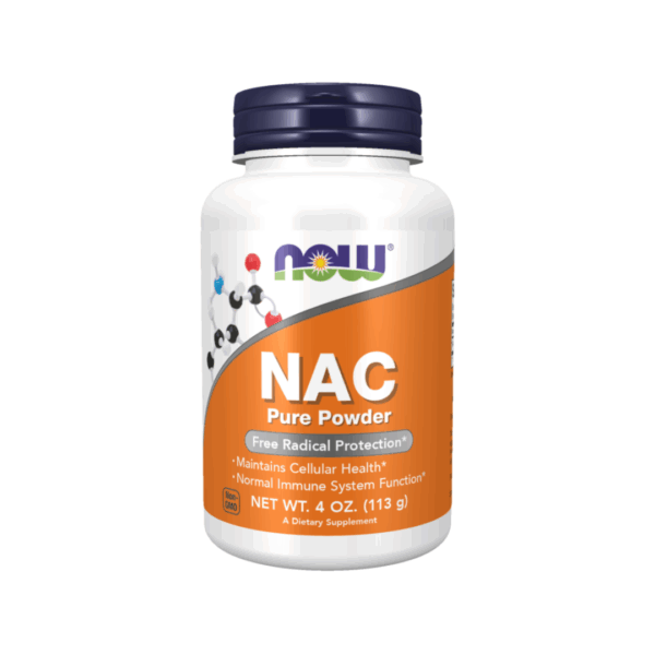 NOW Foods NAC (N-ACETYL CYSTEINE) POWDER 4 OZ