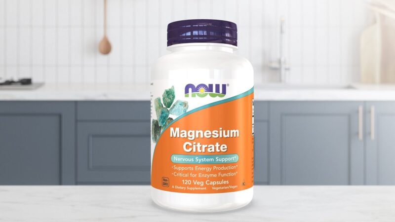 NOW Foods MAGNESIUM CITRATE CAPS 120 VCAPS