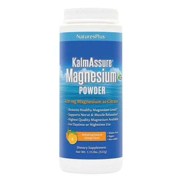Natures Plus KALMASSURE ORANGE MAG PWDR 1.15 LB