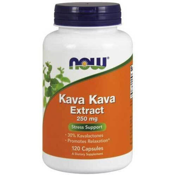 NOW Foods KAVA KAVA 250mg 30% 120 VCAPS